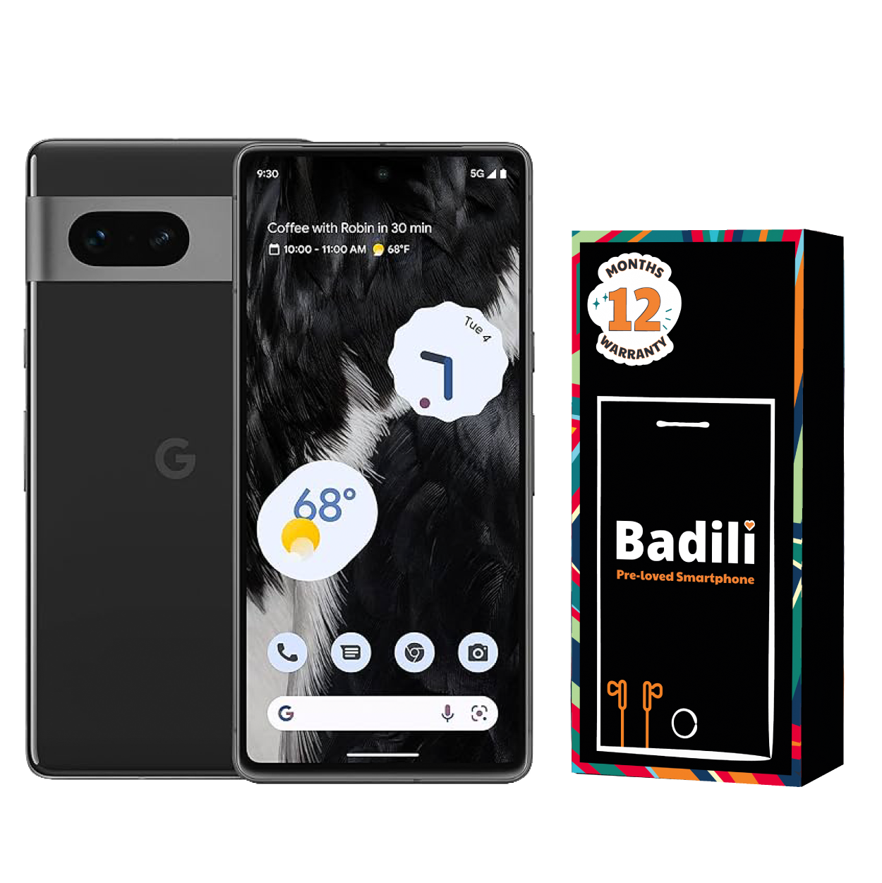 GOOGLE PIXEL 7 5G 8GB 128GB BLACK